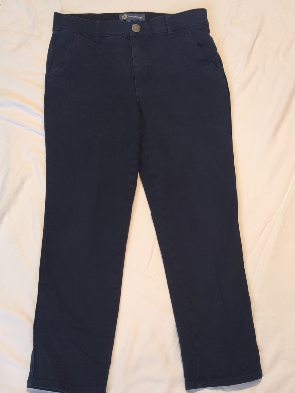 Democracy Women's Navy Straight Chinos